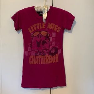 Little Miss Chatterbox t-shirt size small